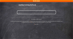 Desktop Screenshot of nautilus-training-berlin.de